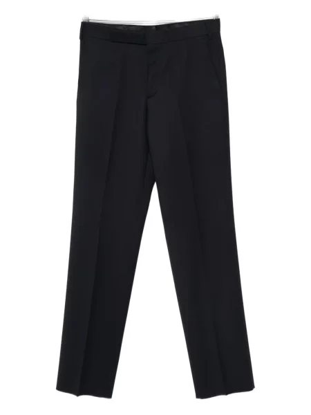 Pantaloni Lardini de lână albastru