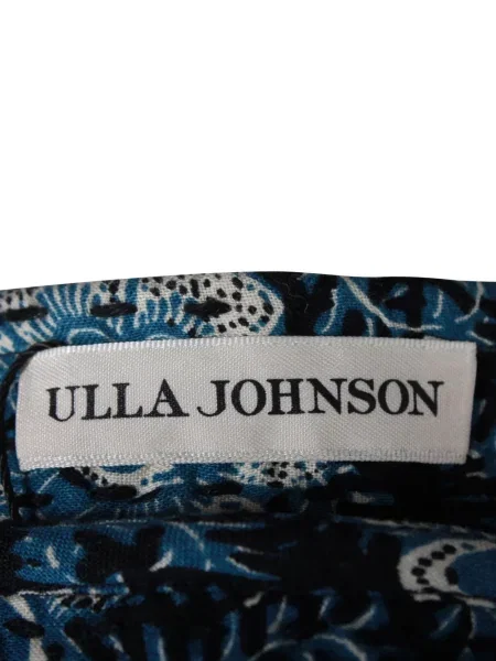 Φλοράλ κοστούμι μίνι φόρεμα Ulla Johnson με σχέδιο μπλε