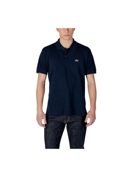 Koszulka polo Lacoste w miejskim stylu niebieska