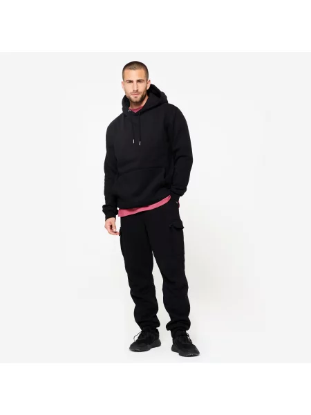 Bluza z kapturem Domyos Gym & Pilates czarna