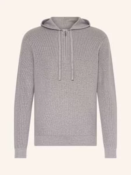 Paul Úpletová Mikina S Kapucí šedá