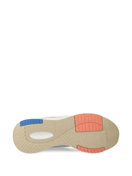 Sneakerși Adidas Cloudfoam alergare cu dungi cu platformă verde
