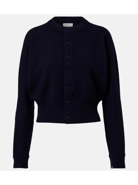 Cardigan Extreme Cashmere din cașmir albastru