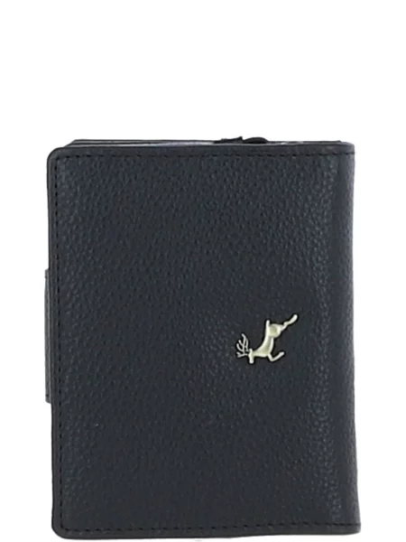 Кожаный кошелек Ashwood Leather черный