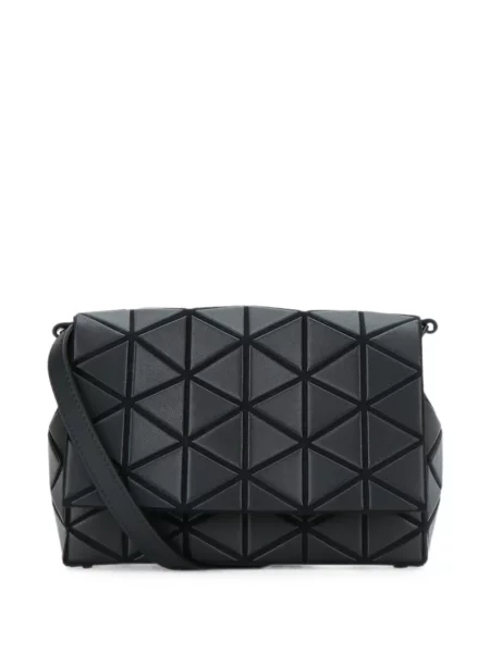 Geanta crossbody Bao Bao Issey Miyake cu imprimeu geometric negru