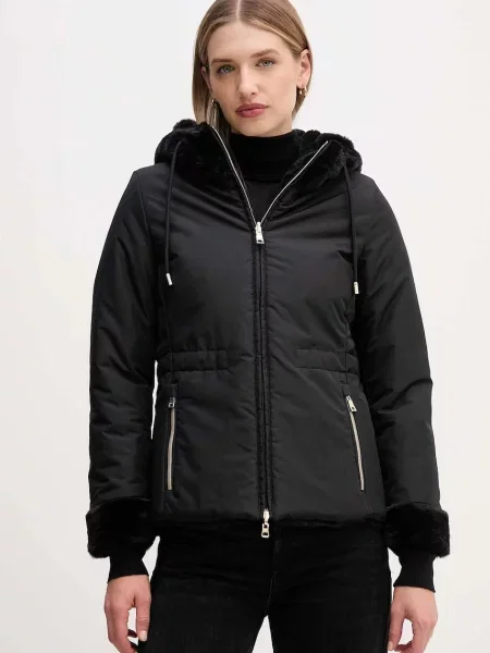 Geox geacă cu doua fete KAULA de tranzitie negru