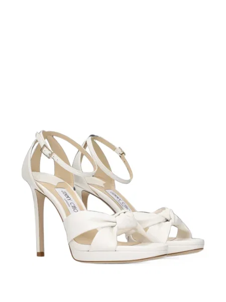 Sandale Jimmy Choo cu platformă alb