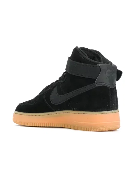 Sneakerși Nike Flyknit cu platformă negru
