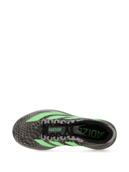 Sneakerși Adidas Adizero cu șireturi din dantelă gri