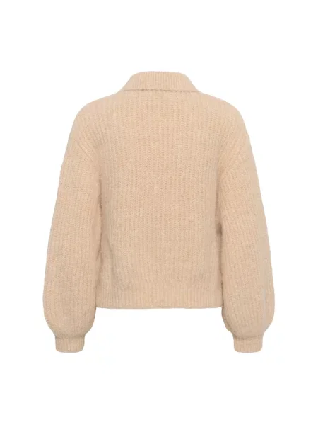 Dzianinowy sweter Saint Tropez beżowy