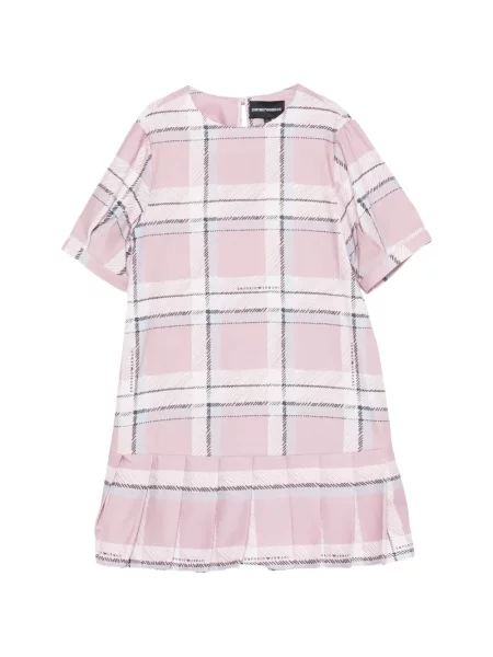 Sukienka dziecięca Emporio Armani różowa