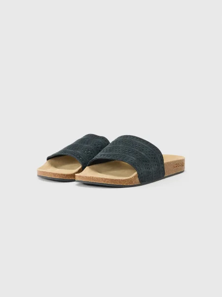Sneakers adidas Adilette Slides Core Black/ Core Black/ Core Black EUR 37 fekete