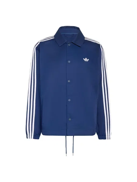 BUNDA 3 STRIPES COACHES JACKET bílá