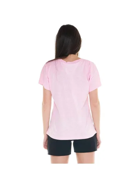 Scurt tricou Leone 1947 cu mâneci scurte roz