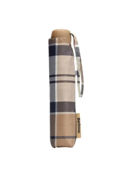 Parasol Barbour w kratę beżowy