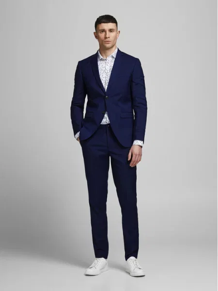 Jack & Jones Öltöny Franco Sötétkék Super