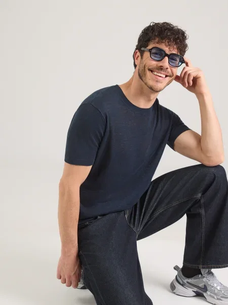 Karl Lagerfeld Tricou bleumarin