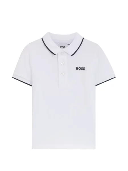 Koszulka polo dziecięca Bosswear biała