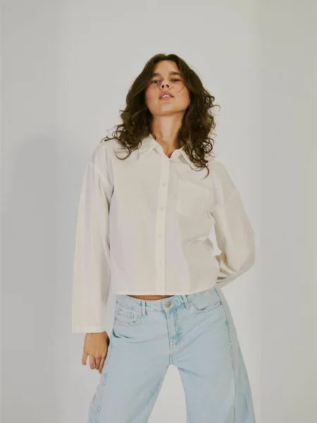 NORR Tricou Fraser alb