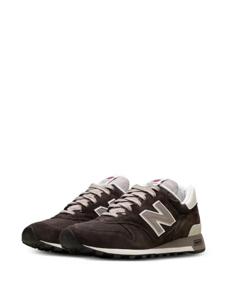 Fűzős csipkés sneaker New Balance barna
