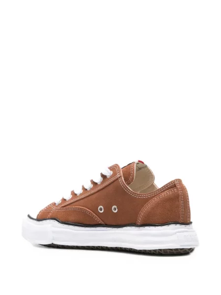 Sneakerși Maison Mihara Yasuhiro din piele de căprioară maro