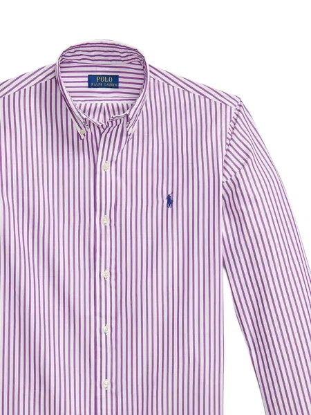 Prugasta opasan polo majica Polo Ralph Lauren bez rukava žuta