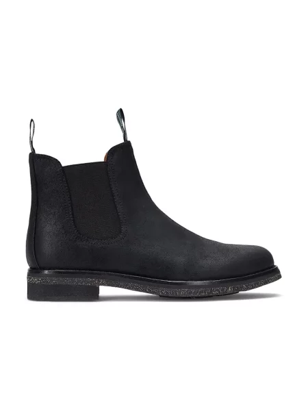 Кожени боти Polo Ralph Lauren Radford Chls черно