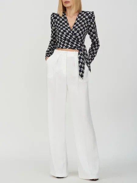 Блуза Elisabetta Franchi чорна