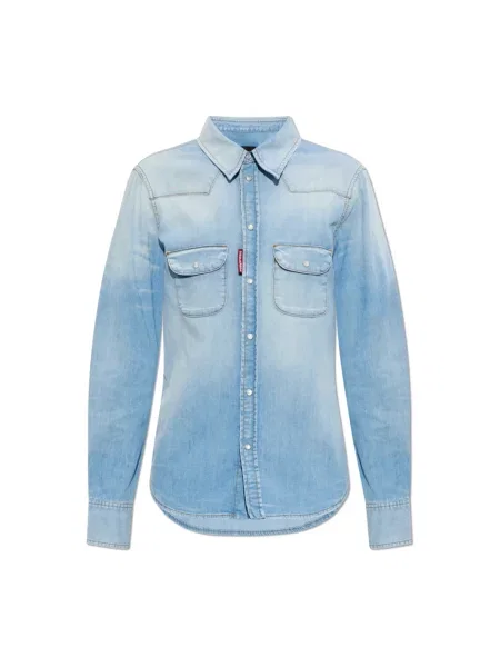 Bluzka Dsquared2 niebieska