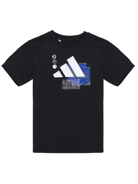 Tricou copii Adidas negru