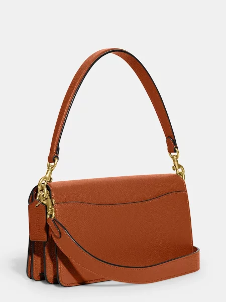 Кожаная сумка через плечо Coach
