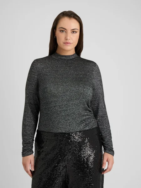 Guido Maria Kretschmer Curvy Tricou Lea' negru