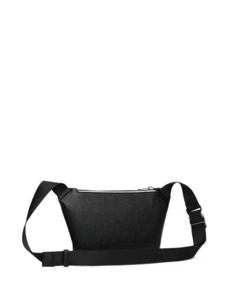 Crossbody torba Tommy Hilfiger s autogramom crna