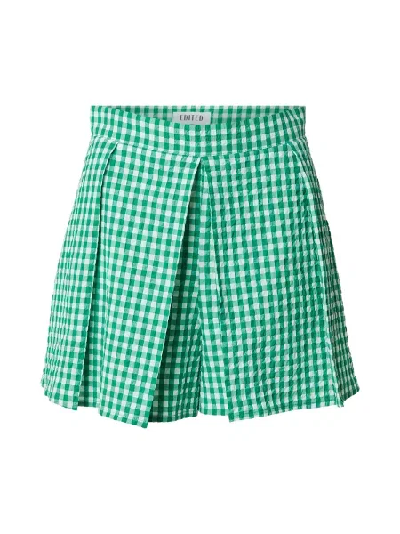 EDITED Fustă Dari verde / mai multe culori alb