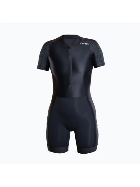 Дамски гащеризон за триатлон Activate+ Trisuit black черно