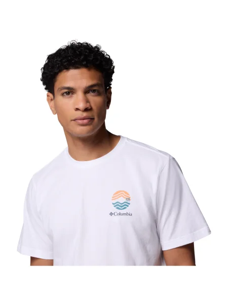 Tricou Columbia alb