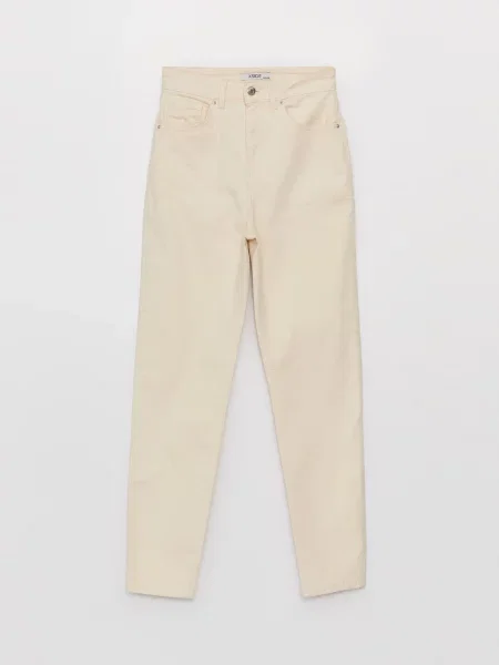 Mom jeans Lc Waikiki z wysoką talią