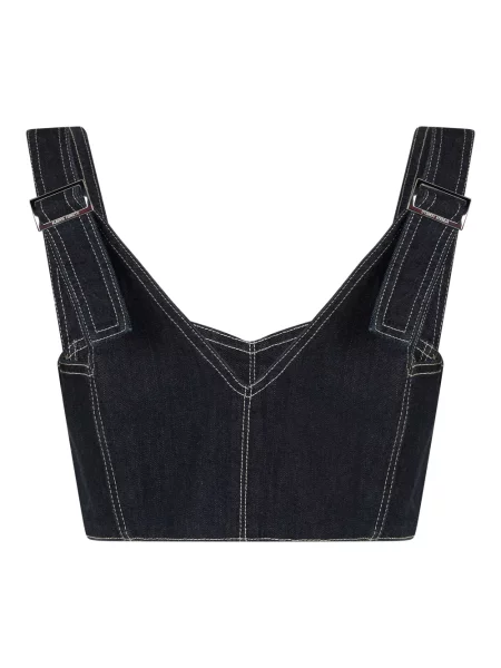 Top Alberta Ferretti niebieski