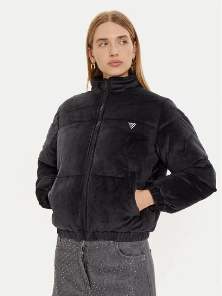 Guess Зимно яке черен