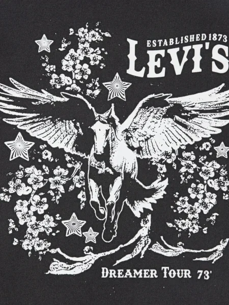 Koszulka dziecięca Levi's czarna