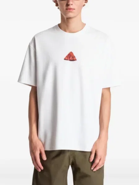 Tricou Nike cu imagine din fleece cu dungi de tigru albastru