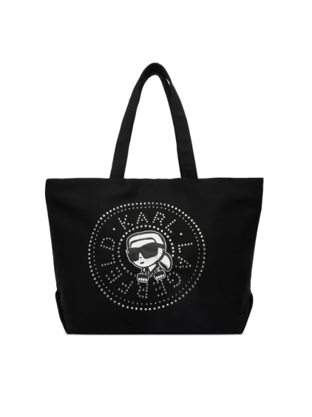 KARL LAGERFELD Kabelka čierna