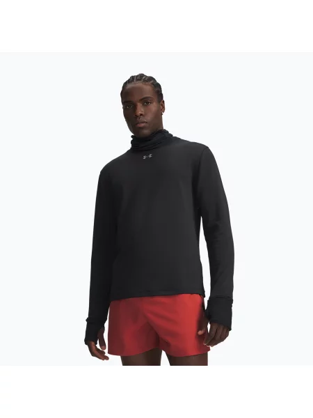Longsleeve do biegania Under Armour Velociti Layer LS ultimate black/reflective czarna
