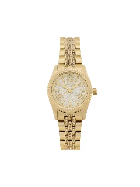 MICHAEL Michael Kors Ceas analogic LEXINGTON auriu / transparent