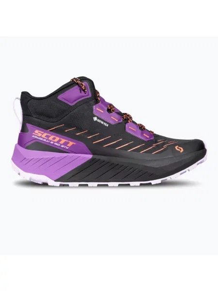 Бігові кросівки SCOTT Kinabalu 3 Mid Gore-Tex чорний/яскраво-фіолетовий чорні