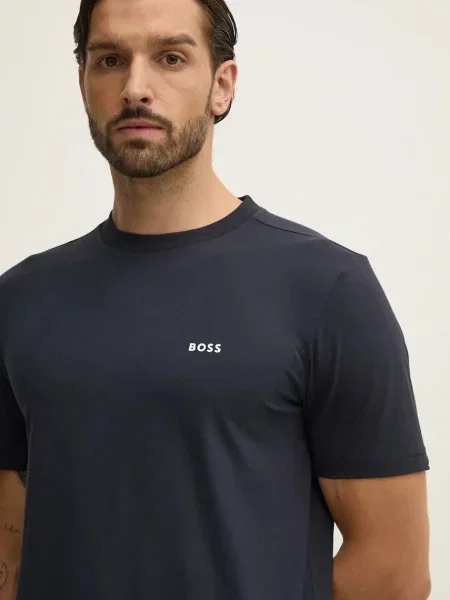 BOSS Green tricou pentru bărbați din cu Tee verde