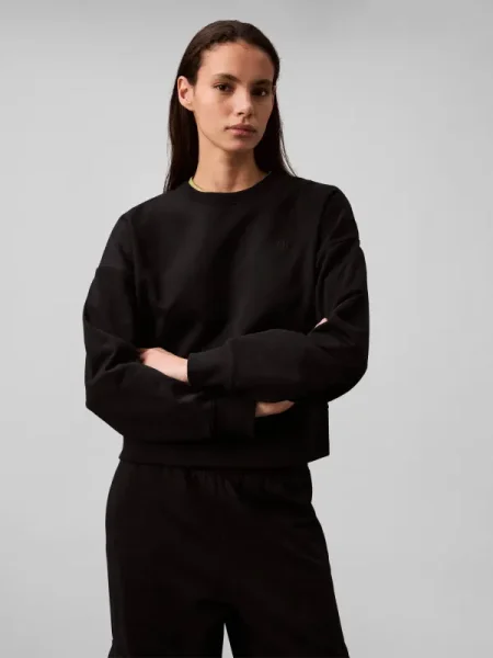 Calvin Klein Jeans Hanorac | Relaxed fit negru