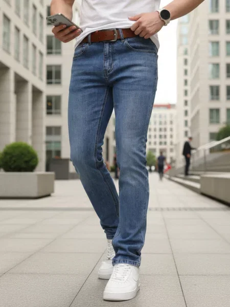Pantaloni Dstreet albastru