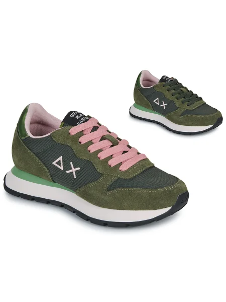 Pantofi Sun68 verde