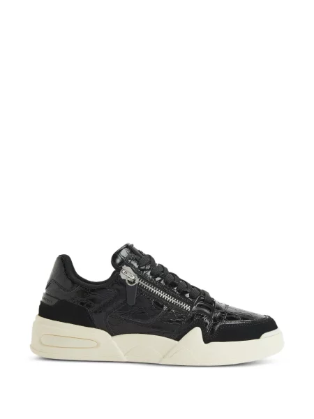Sneakerși Giuseppe Zanotti cu imagine negru
